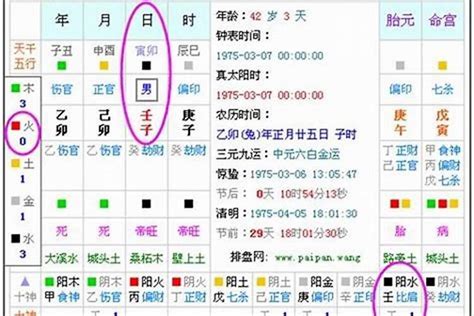 八字命盤五行|免費生辰八字五行屬性查詢、算命、分析命盤喜用神、喜忌